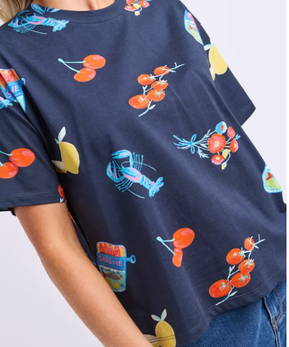 Elm Lifestyle - Market Tee - Navy