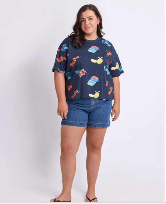Elm Lifestyle - Market Tee - Navy