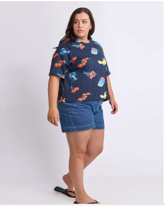 Elm Lifestyle - Market Tee - Navy