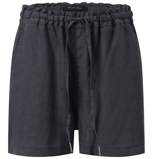 Pilbara - Womens Olivia Linen Short - Charcoal