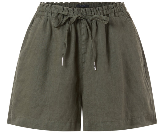 Pilbara - Womens Olivia Linen Short - Olive