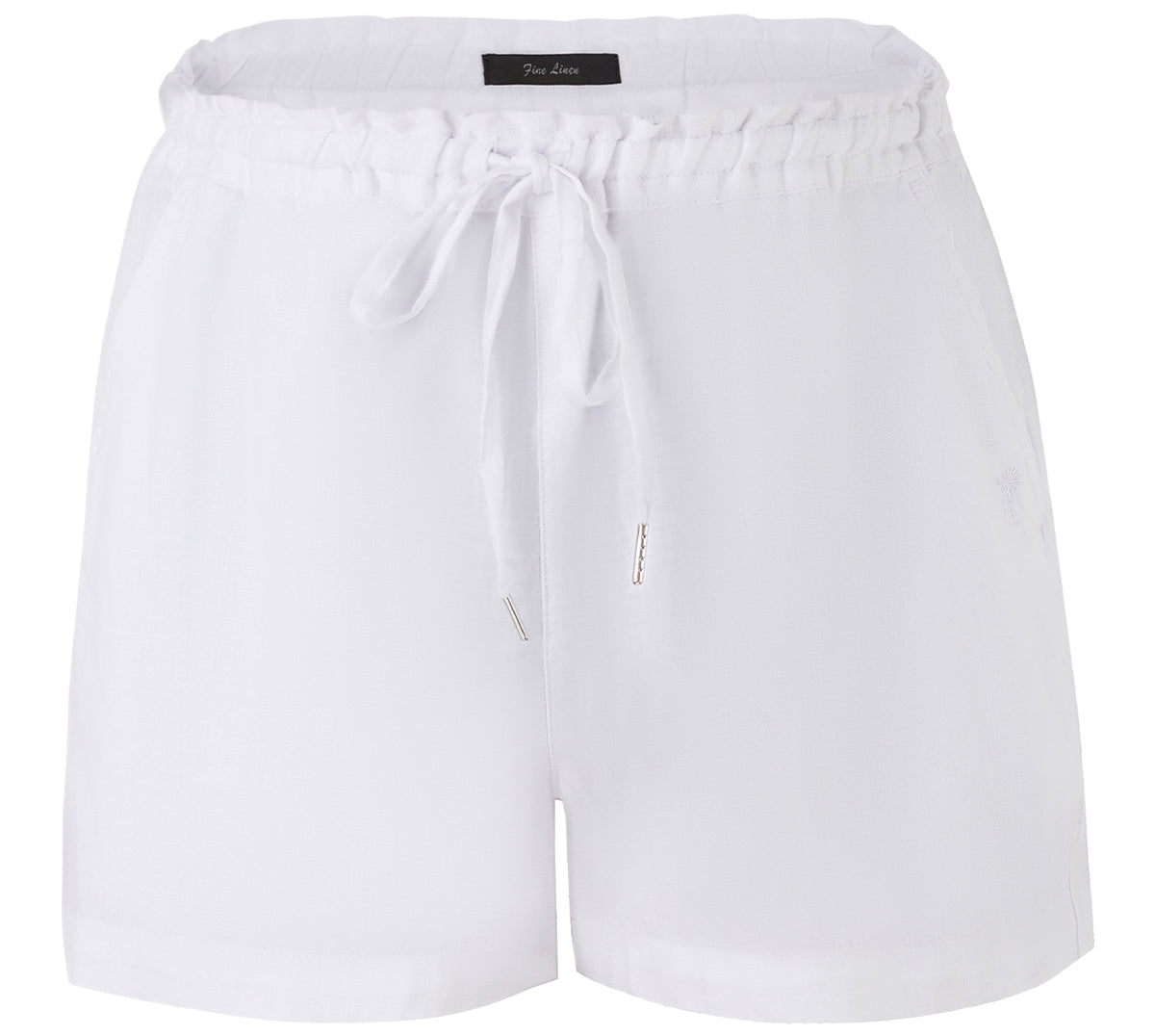 Pilbara - Womens Olivia Linen Short - White
