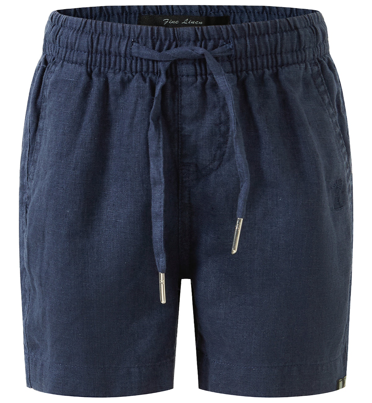 Pilbara - Childrens Linen Shorts - Navy