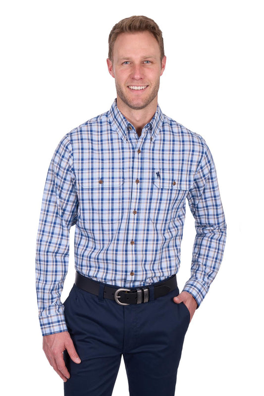 Thomas Cook - Men’s Thomas Check 2-Pocket Long Sleeve Shirt