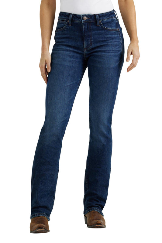 Wrangler - Women's Retro High Rise Boot Cut Jean - Bailey