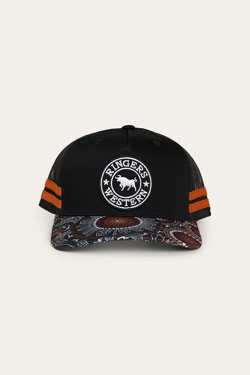 Ringers Western - Walkabout Warrior Trucker Cap - Black