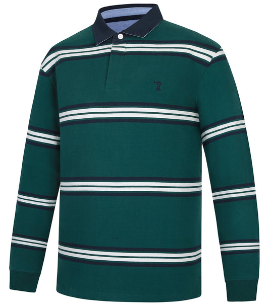 Pilbara - Mens Rugby Jersey - Forest/Navy/White