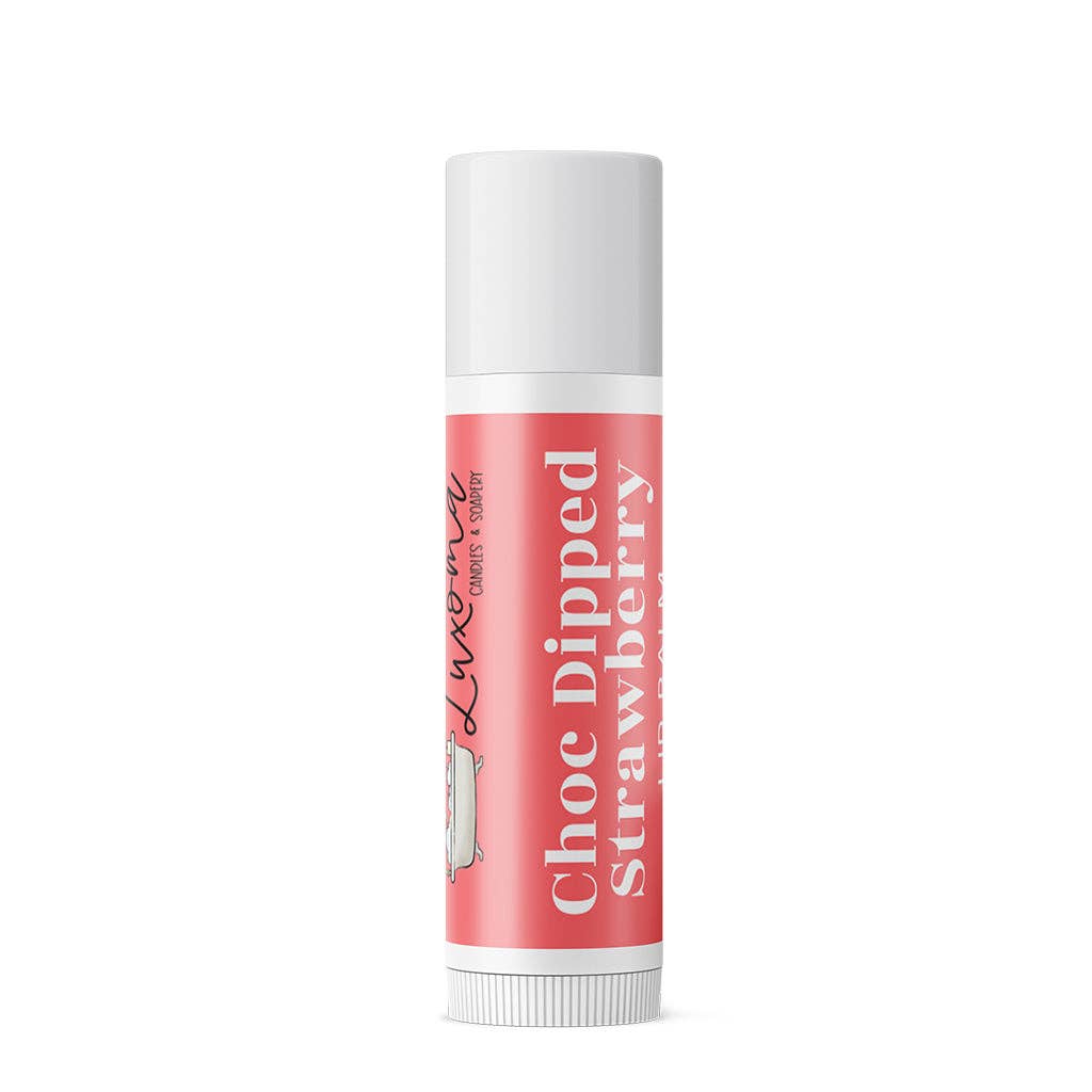 COMING SOON... Luxoma - Choc Dipped Strawberry Flavoured Lip Balm