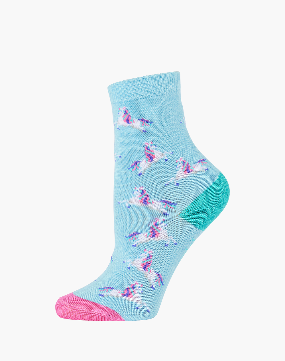 Bamboozld - Kids Unicorn Bamboo Sock - Sky