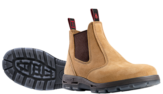 Redback Boot - Bobcat - Banana Suede - UBBA - Non-safety