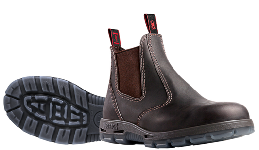 Redback Boot - Bobcat - Claret Oil Kip - UBOK - Non-Safety