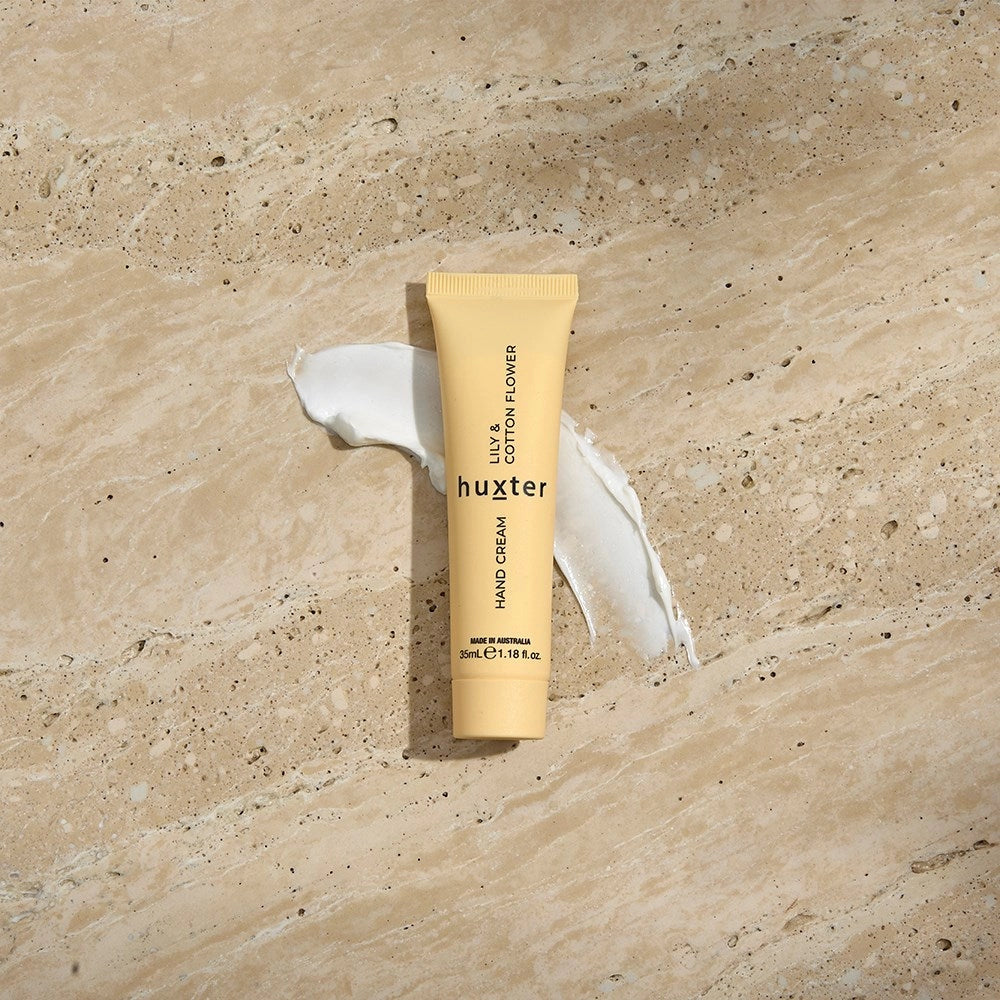 Huxter - 35ml Hand Cream - Lily & Cotton Flower (Yellow)