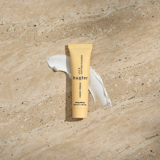 Huxter - 35ml Hand Cream - Lily & Cotton Flower (Yellow)