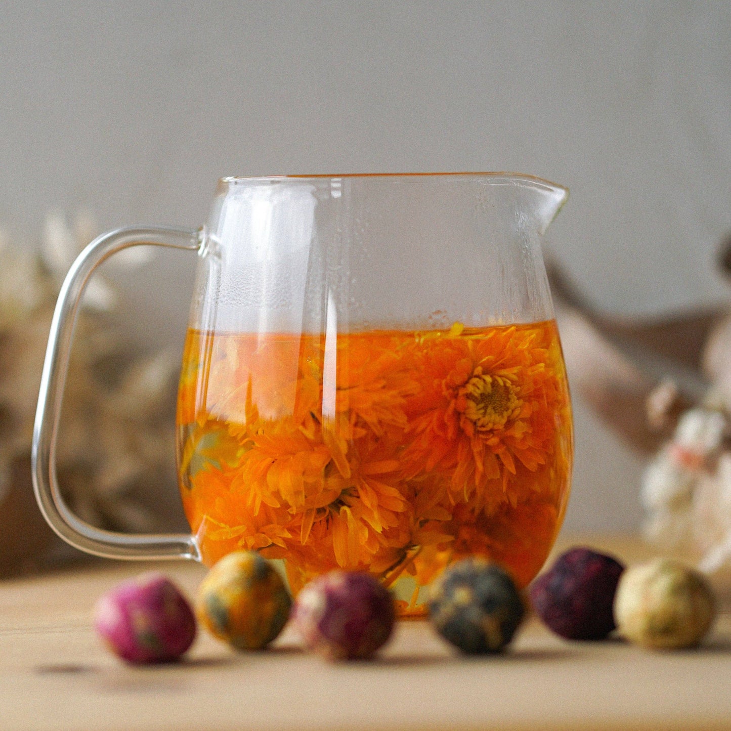 Better Tea Co. - Blooming Tea Balls in Glass Tube