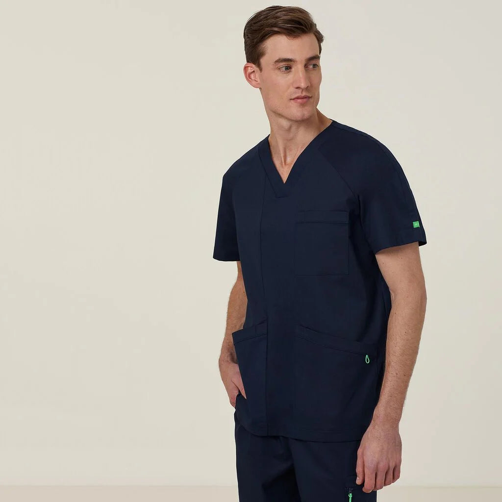 NNT - Next-Gen Antibacterial Active Carl Scrub Top - Midnight