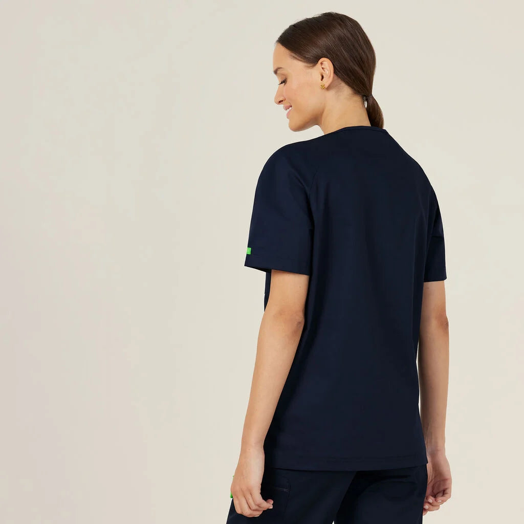 NNT - Next-Gen Antibacterial Active Carl Scrub Top - Midnight
