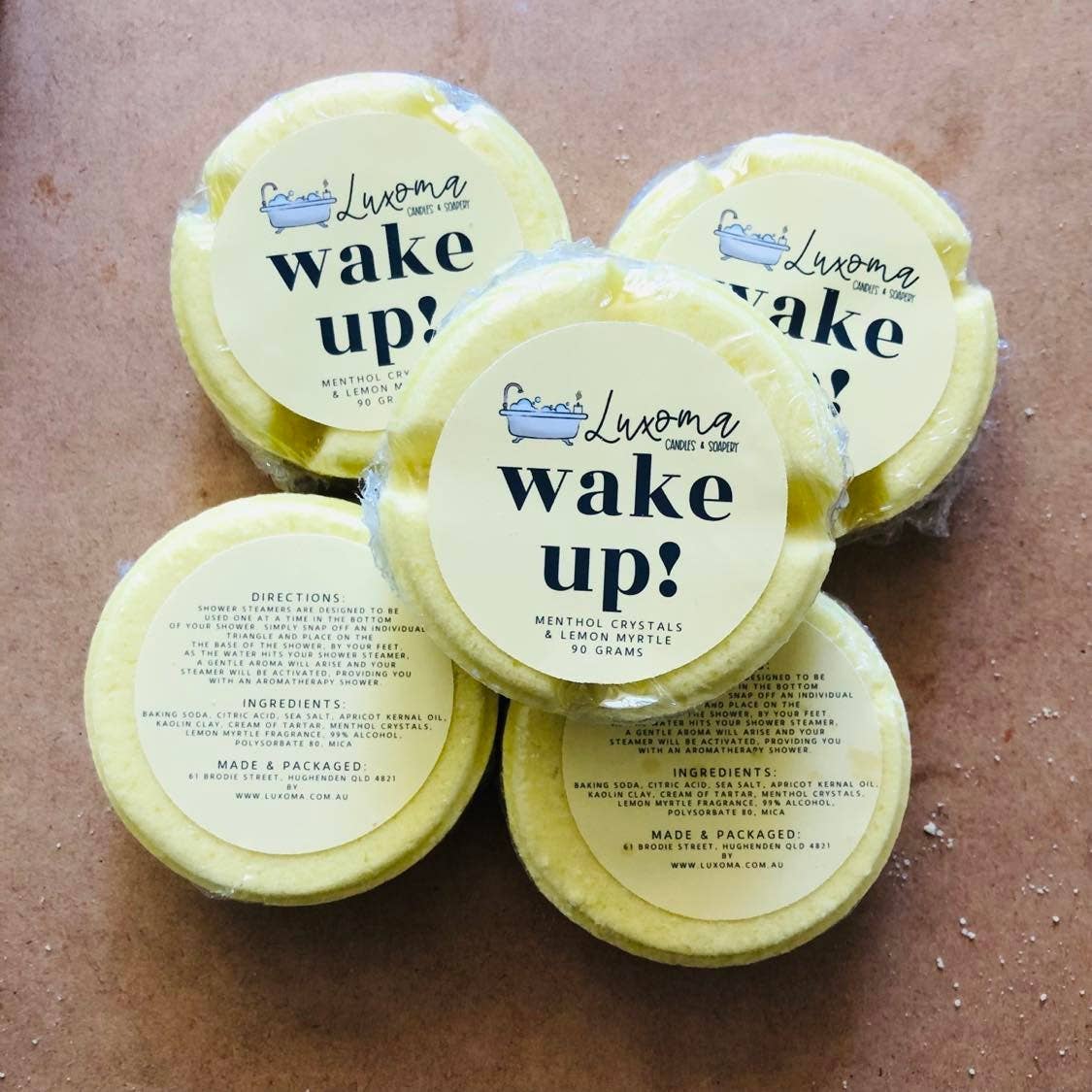 COMING SOON - Luxoma - Sleepy Time Shower Steamers