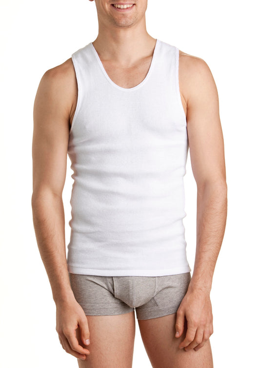 Bonds - Chesty Bond Singlet - White - 2 Pack