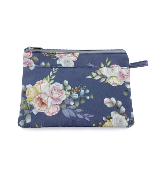 Magnolia Lounge - Emma Rose Canvas Zipped Pouch