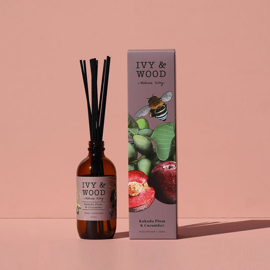 Ivy & Wood -  Kakadu Plum & Cucumber Reed Diffuser