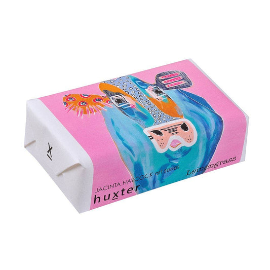 Huxter - 'Mia the Cow' Triple-milled soap: Lemongrass