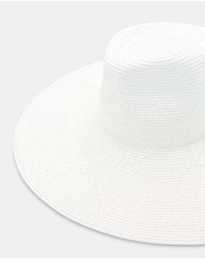 Morgan & Taylor - Aria Fedora - White