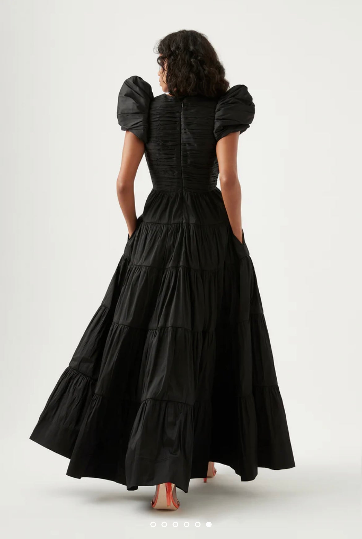 HIRE DRESS - AJE - TIERED GOWN MAXI DRESS