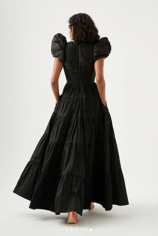 HIRE DRESS - AJE - TIERED GOWN MAXI DRESS