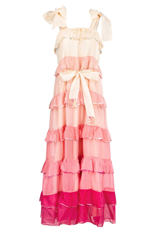 HIRE DRESS - BONITA - TUMBLE OUTTA BED MAXI DRESS