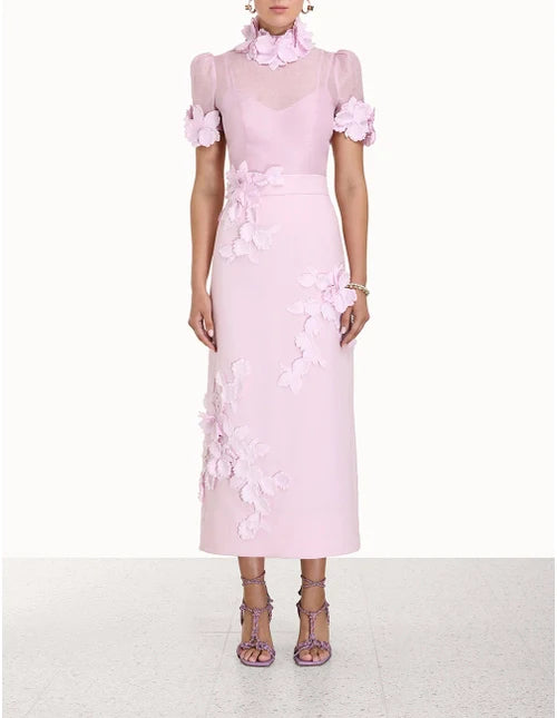 HIRE DRESS - ZIMMERMANN - HIGH TIDE FLOWER BODY SKIRT & TOP