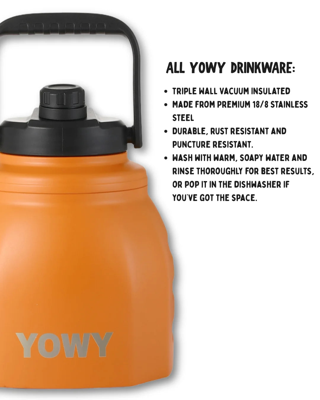 YOWY - 3L Watercan - Orange