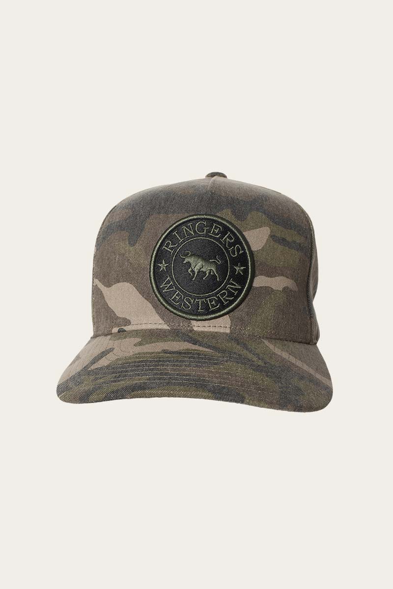 Ringers Western - Grover Canvas Baseball Cap - Camo
