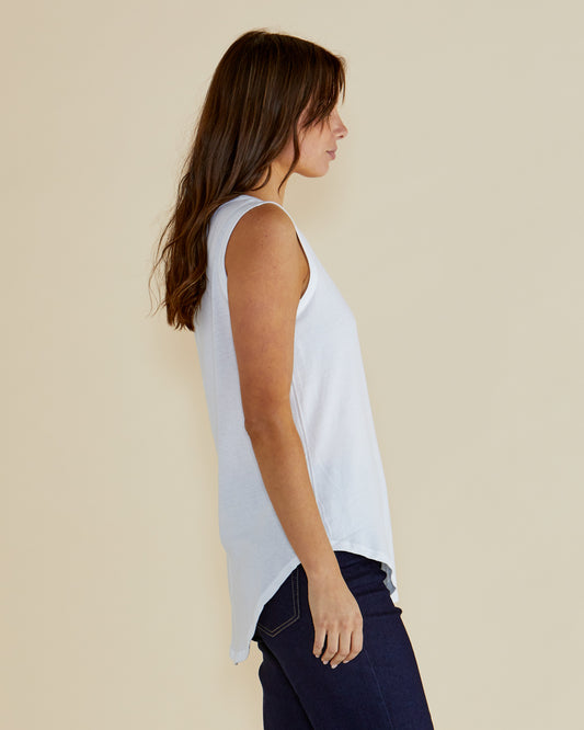 Betty Basics - Keira Tank - White