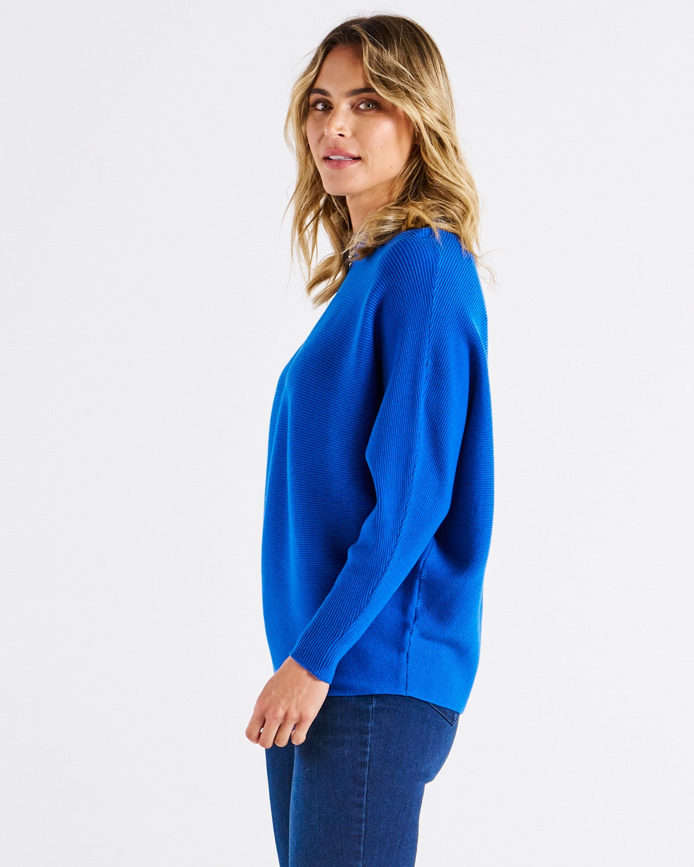 Betty Basics - Alicia Knit Jumper - Ultramarine