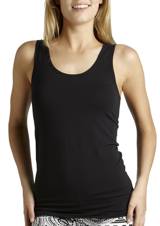 Bonds - Womens Stretchy Chesty Singlet - Black