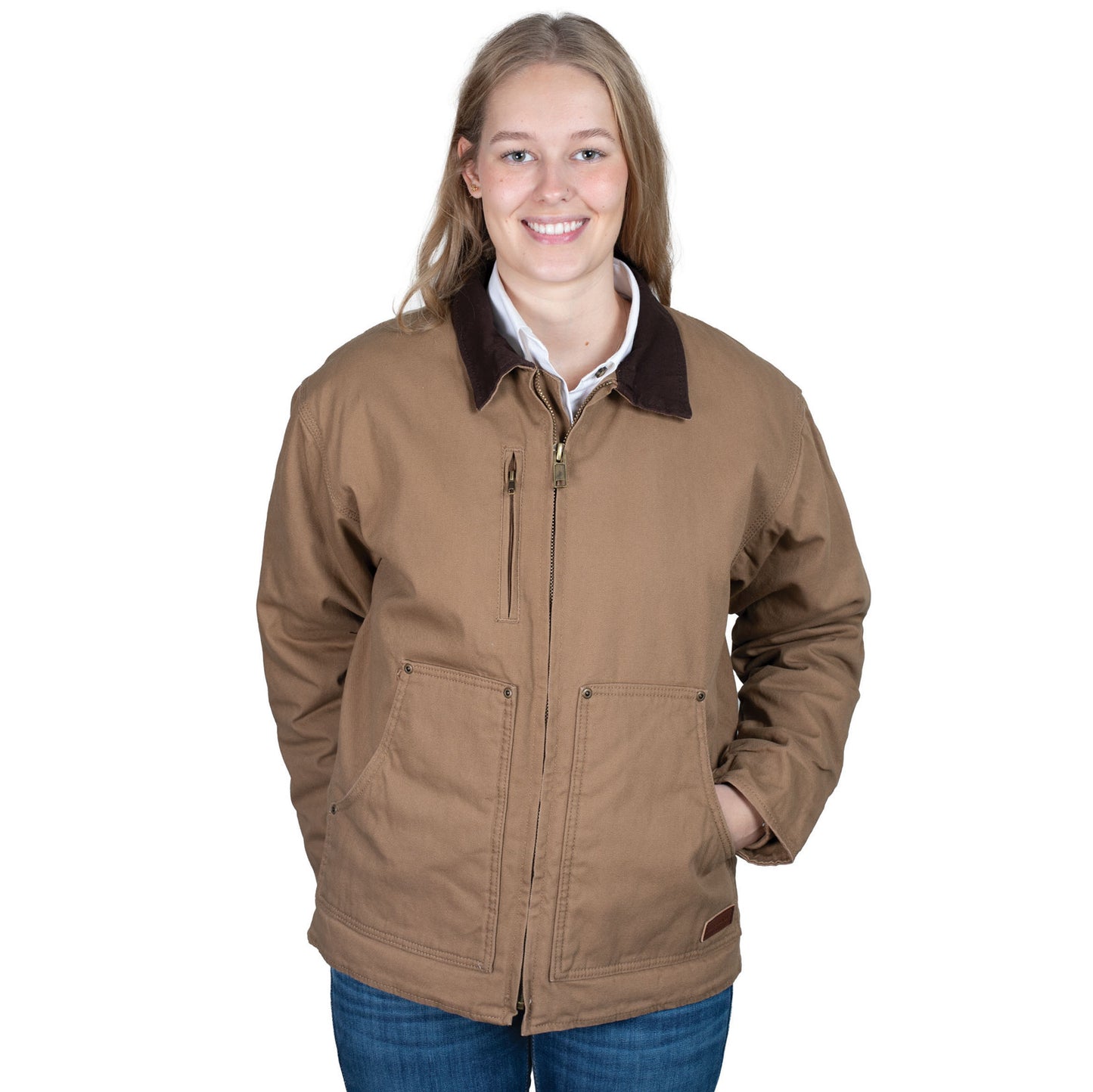 PRE ORDER  - Just Country Diamantina Jacket - Khaki