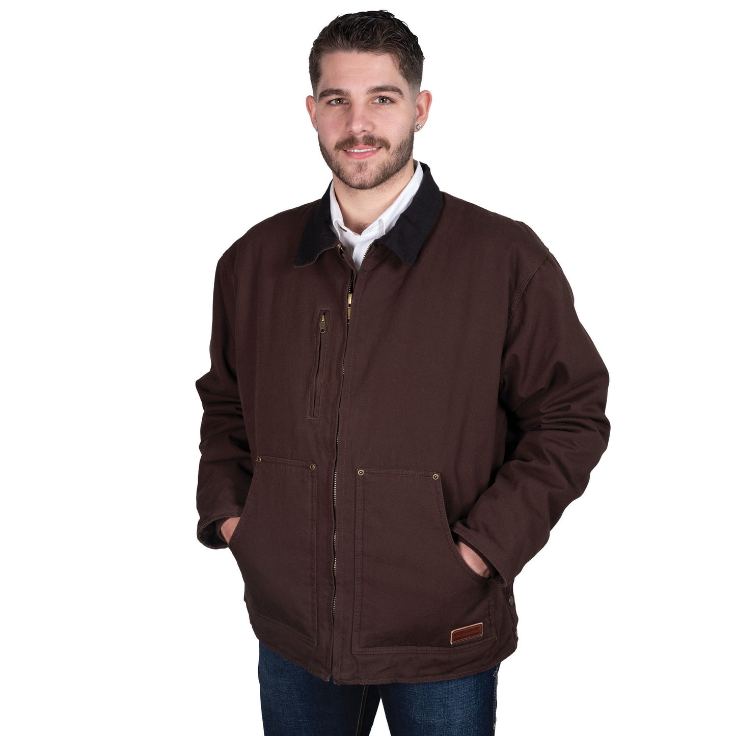 PRE ORDER  - Just Country Diamantina Jacket - Chocolate