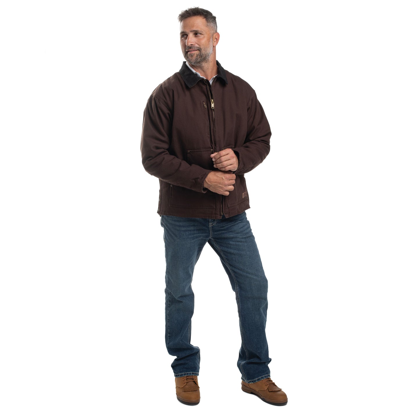 PRE ORDER  - Just Country Diamantina Jacket - Chocolate