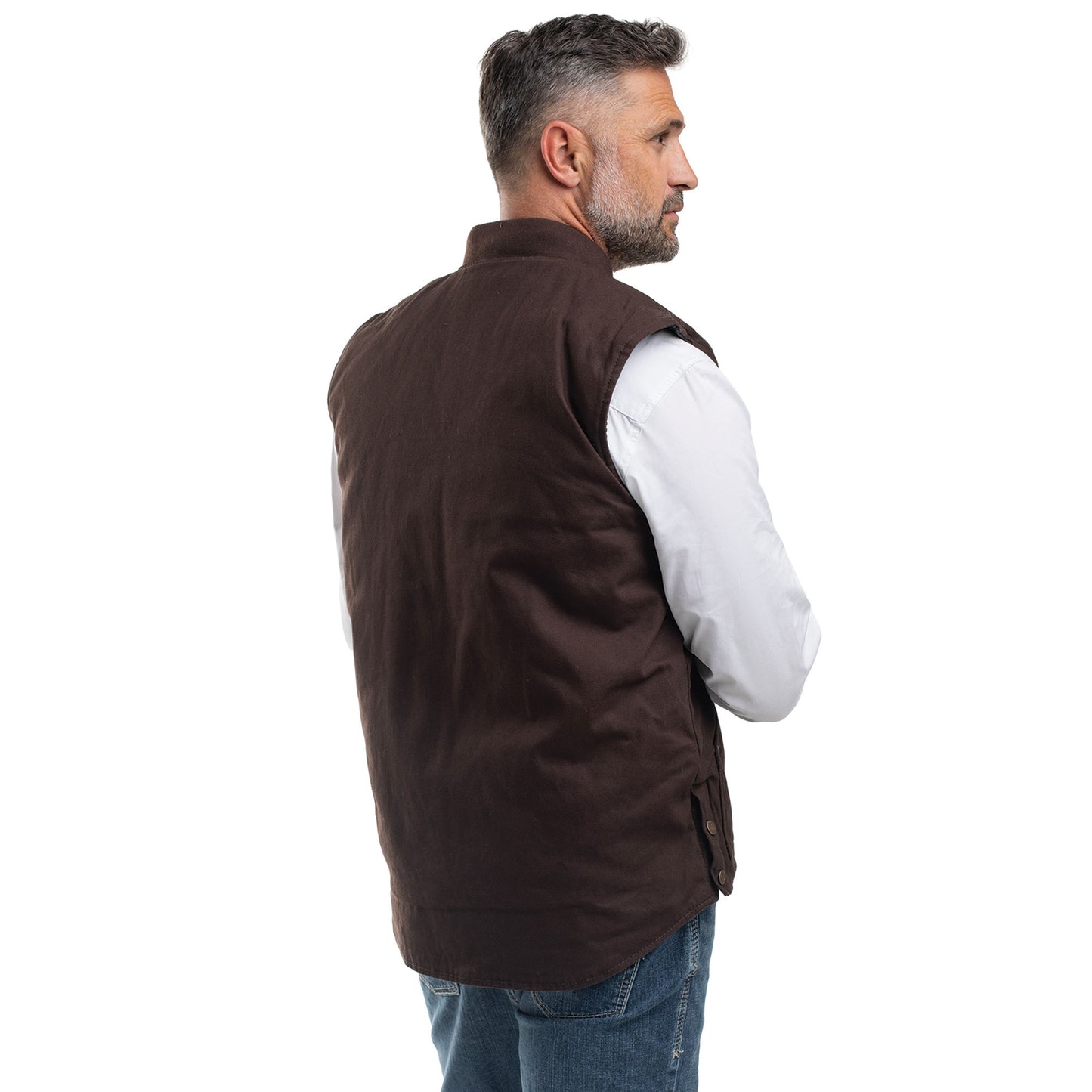 PRE ORDER - Just Country Diamantina Vest - Chocolate