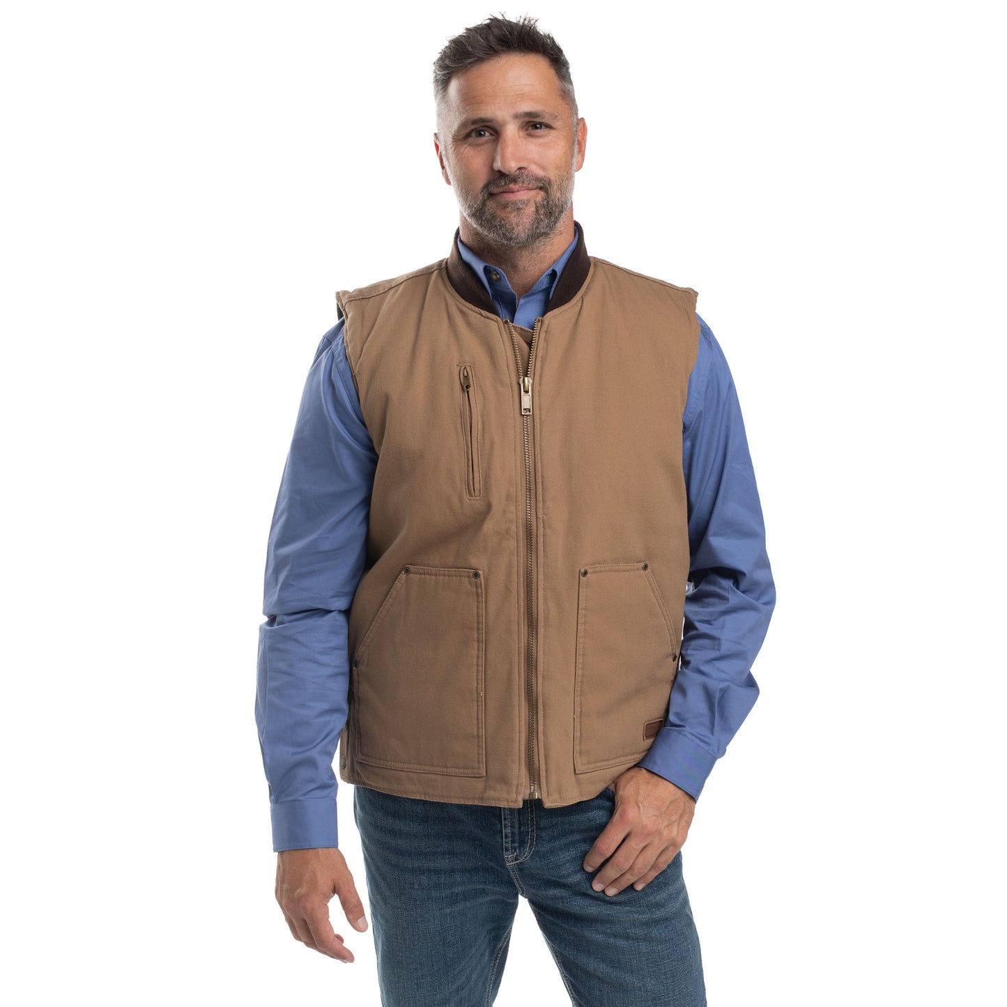 PRE ORDER - Just Country Diamantina Vest - Khaki
