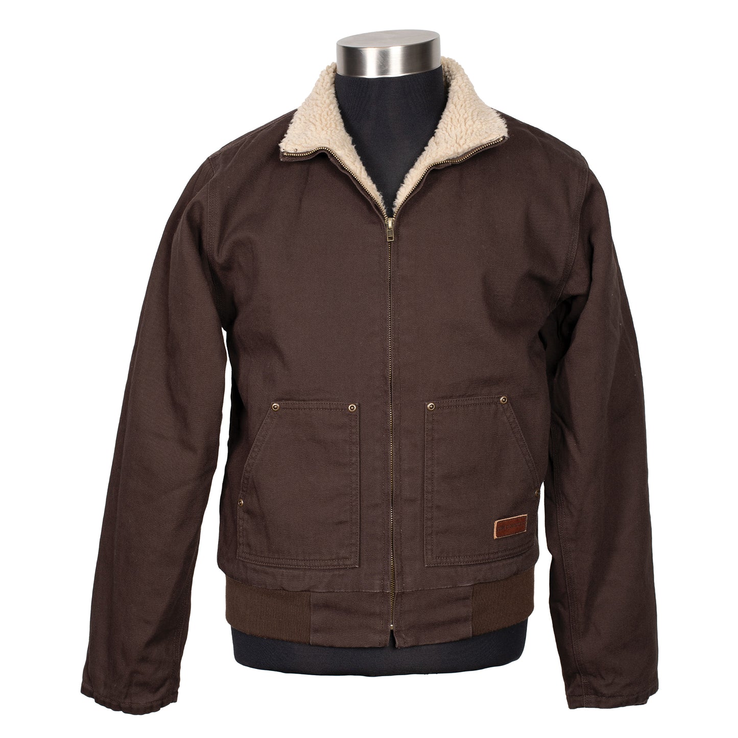 PRE ORDER - Just Country - Childrens Diamantina Sherpa Jacket - Chocolate