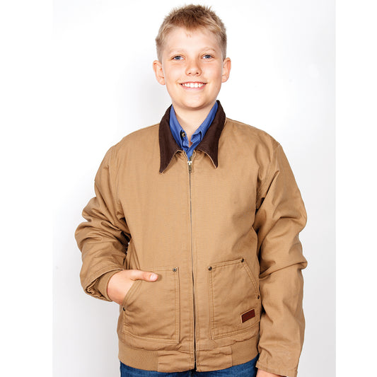 PRE ORDER - Just Country - Childrens Diamantina Jacket - Khaki