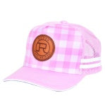 Roper Trucker Cap - Pink/Light Pink