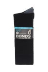 Bonds Logo Bamboo Crew Socks 5 pack