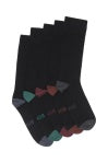 Bonds Logo Bamboo Crew Socks 5 pack