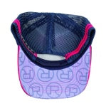 Roper Trucker Cap - Raspberry/Navy