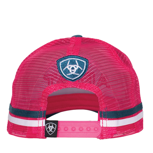 Ariat - Arrow Trucker Cap - Navy/Pink