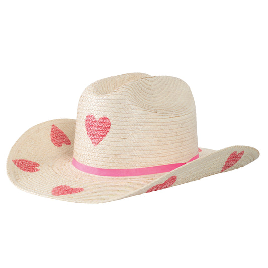 SUNBODY - Childrens Pink Hearts Cattleman