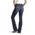 R.E.A.L. MID RISE STRETCH WHIPSTITCH BOOT CUT Womens Jean