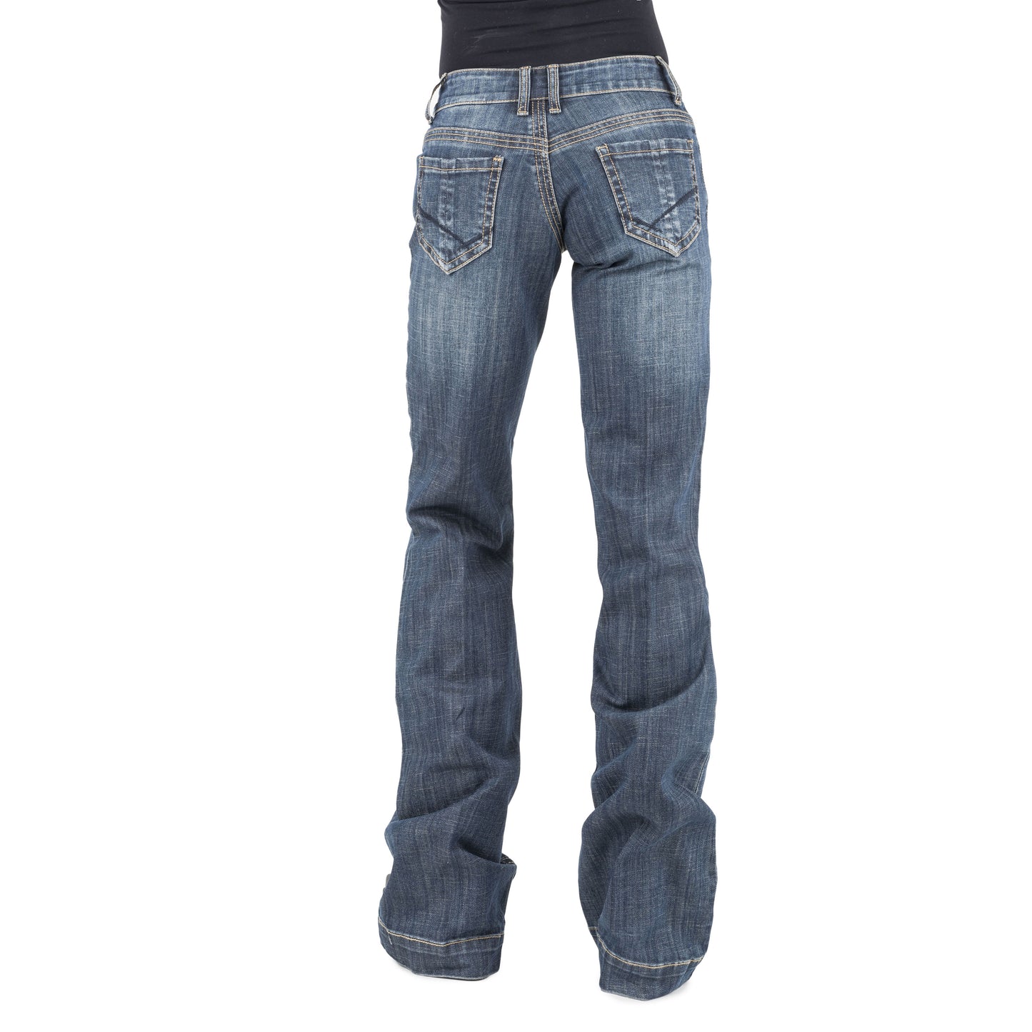 STETSONS - WOMEN'S JEANS -  214 TROUSER V STICHING POCKET